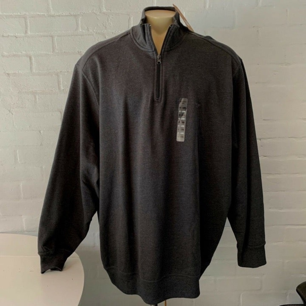 Dockers Zip Collar Pullover Sweat Shirt Jacket 2XL